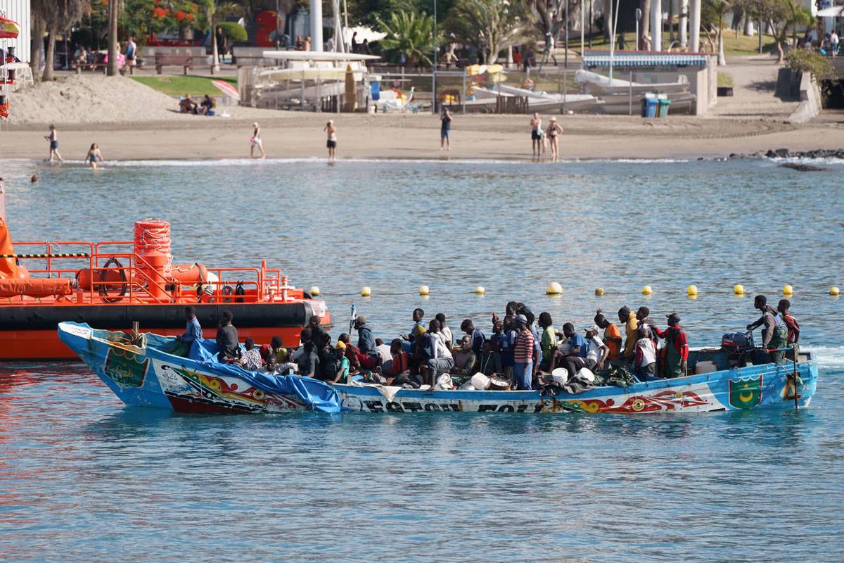 Migrant arrivals by sea to the Canary Islands have increased by 85% in 2024