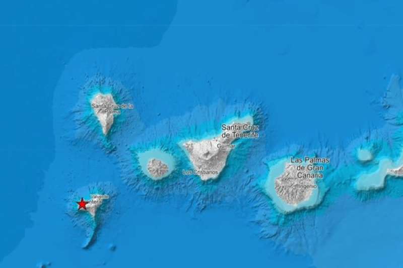 Another earthquake detected in the Canary Islands, felt across two islands