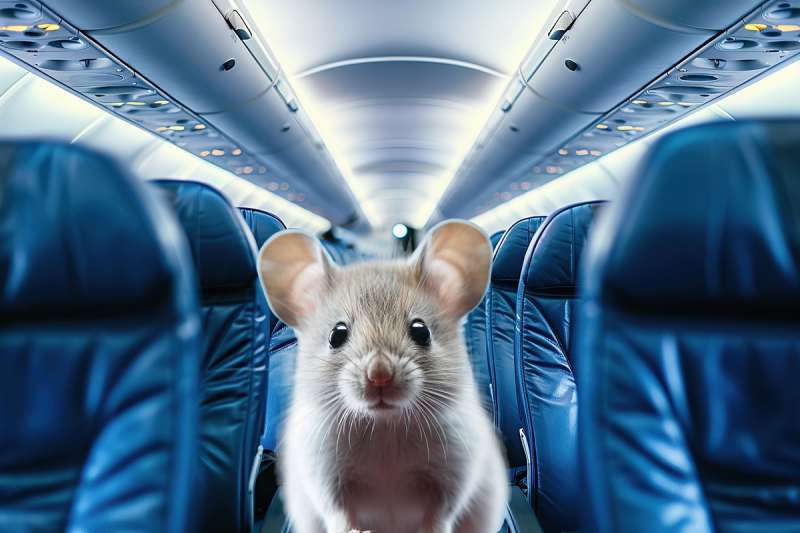 Flight to Spain diverted after mouse leaps from passengers’ food tray