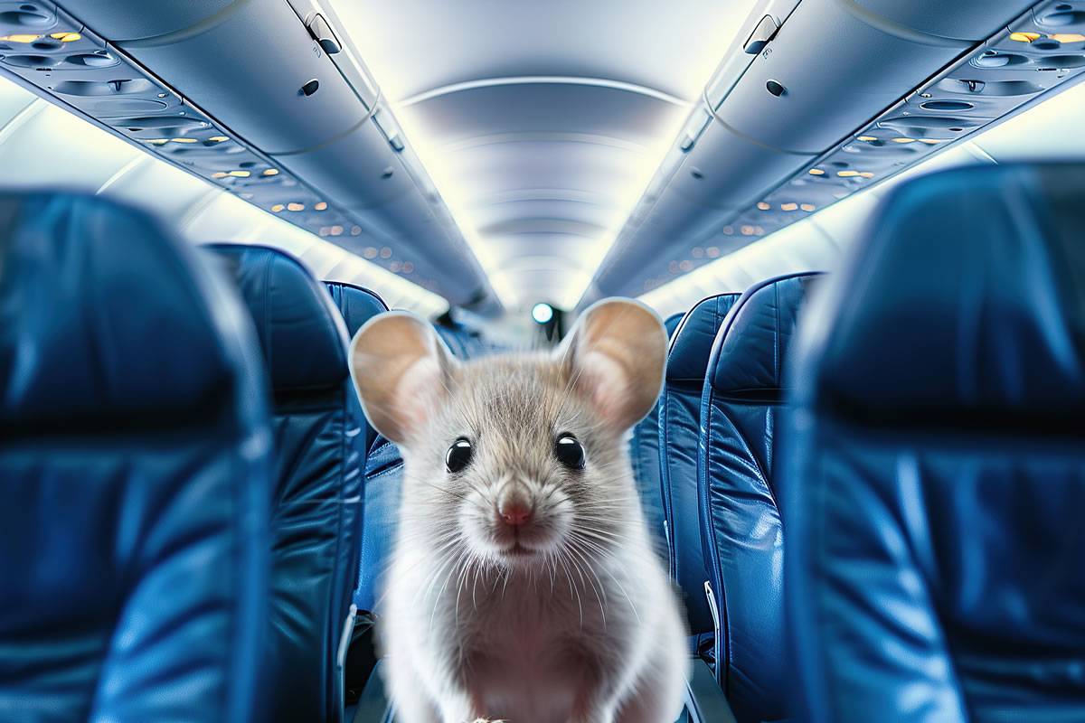Flight to Spain diverted after mouse leaps from passengers’ food tray
