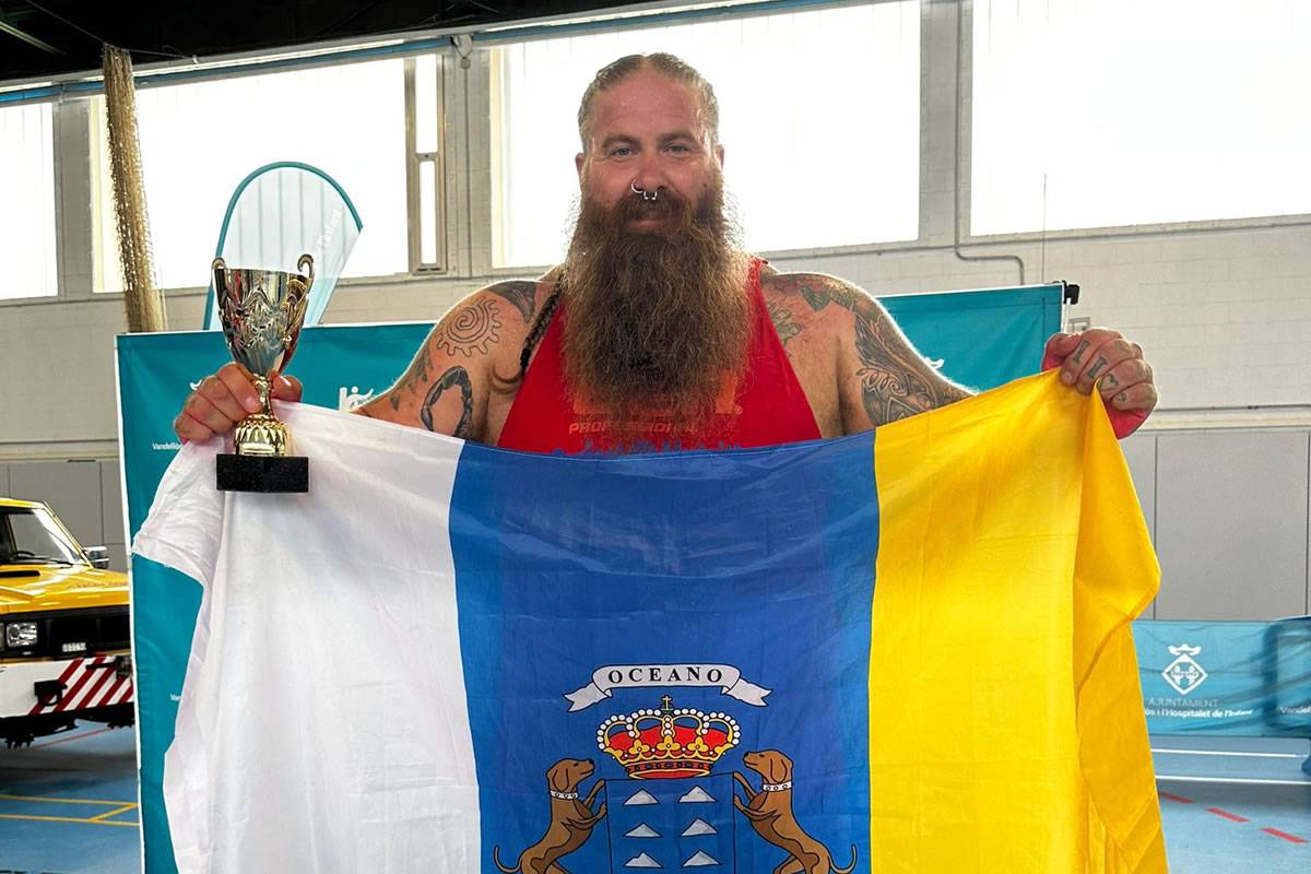 ‘El Vikingo de Tenerife’ continues strongman streak with podium finish