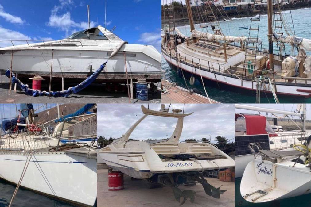 Port Authorities put boats in the Canary Islands up for auction starting at one cent