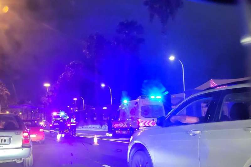 Oil spill and accidents cause chaos on the roads in Las Palmas