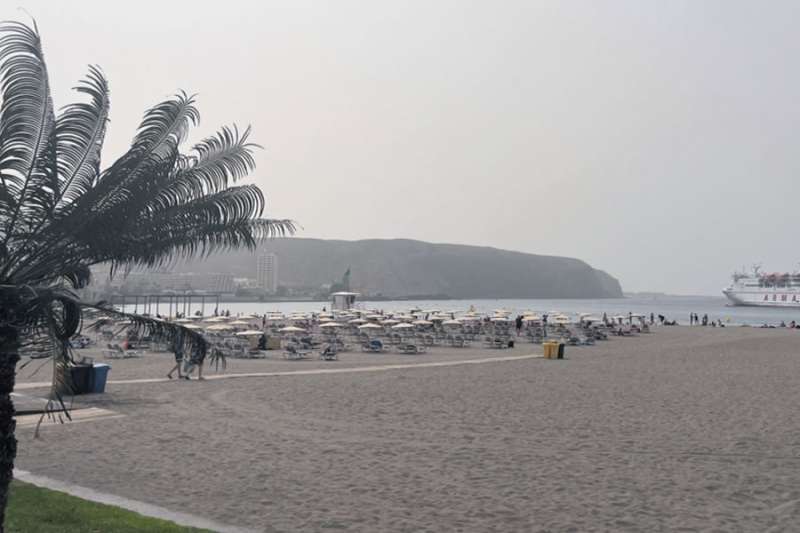 Up to 34°C, haze at altitude and strong gusts of wind this Friday in the Canary Islands