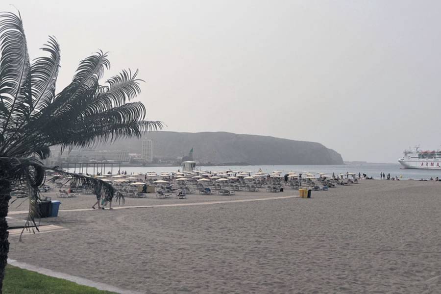 Up to 34°C, haze at altitude and strong gusts of wind this Friday in the Canary Islands