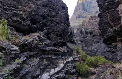 Masca Valley trail closed due to landslide