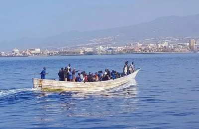 Passenger ferry spots boat with 40 people onboard heading to Los Cristianos