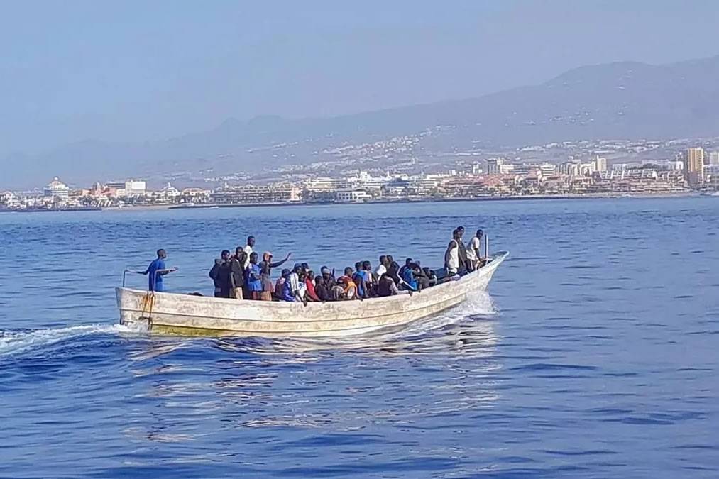 Passenger ferry spots boat with 40 people onboard heading to Los Cristianos