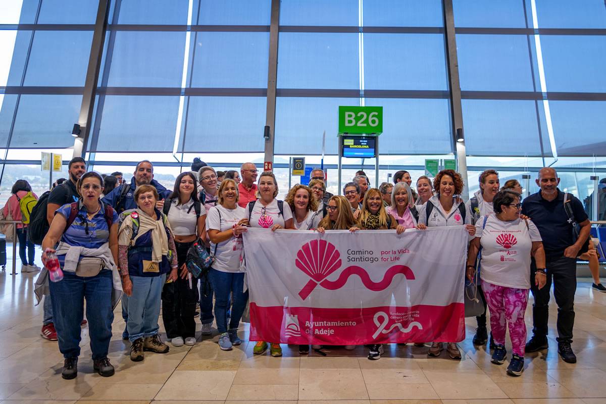 Adeje Town Hall and Walk for Life start second ‘Camino de Santiago for Life 2024’