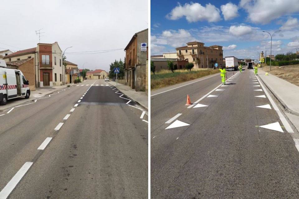 Two new traffic signs being tested in Canary Islands to improve road safety