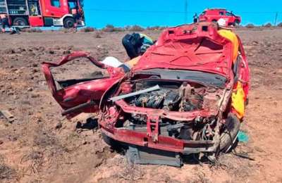 One dead and one critical after serious car accident in Lanzarote