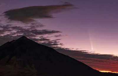 VIDEO: 'Comet of the Century' spotted from Teide Observatory in Tenerife