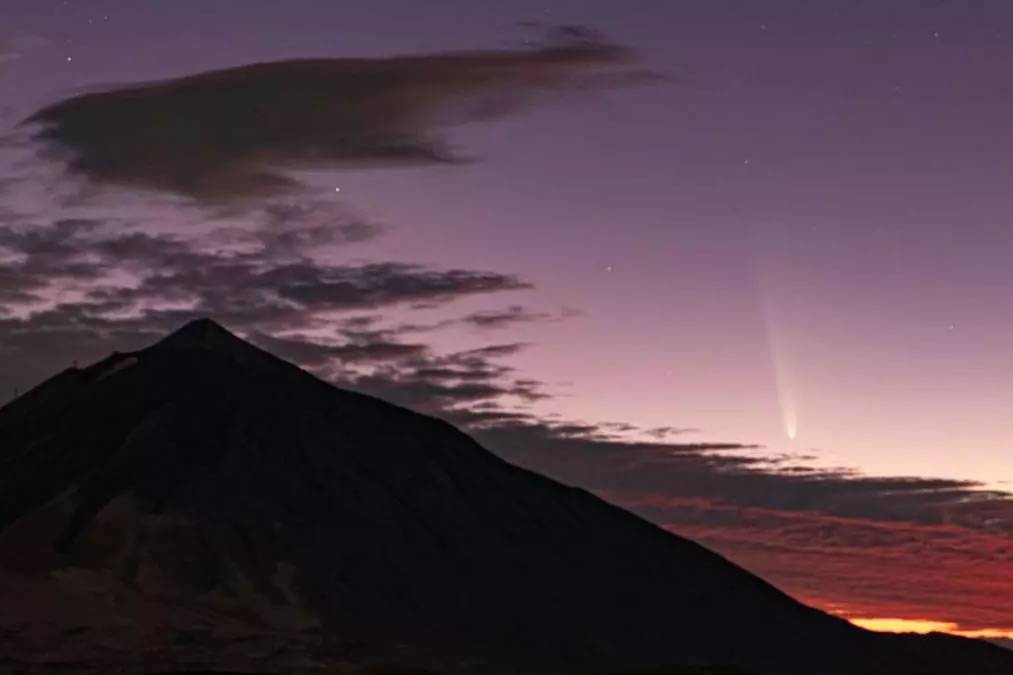 VIDEO: 'Comet of the Century' spotted from Teide Observatory in Tenerife