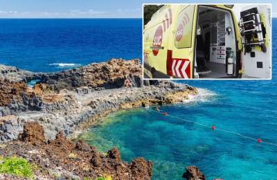 Scuba diver collapses and dies just after exiting the water in Lanzarote