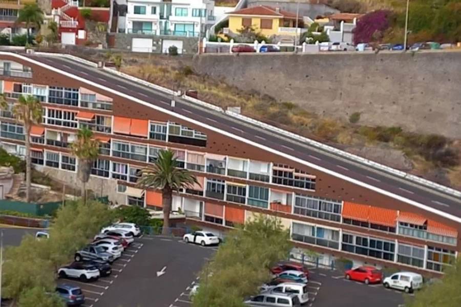 The most unusual road in Spain is in the Canary Islands! 