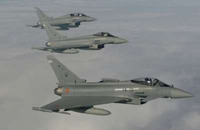 The ‘Top Guns’ from the Spanish Air Force are in the Canary Islands