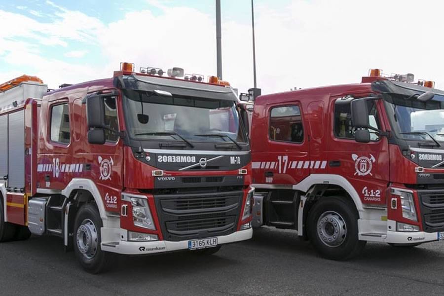 Fire breaks out in a restaurant in Siam Mall in Costa Adeje