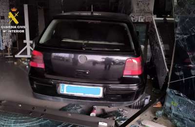 Man arrested for ‘Ram-Raid’ style robbery using a stolen car in Corralejo