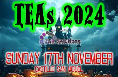 TEAs 2024: A Spooky Celebration Awaits on November 17th at Castillo San Miguel