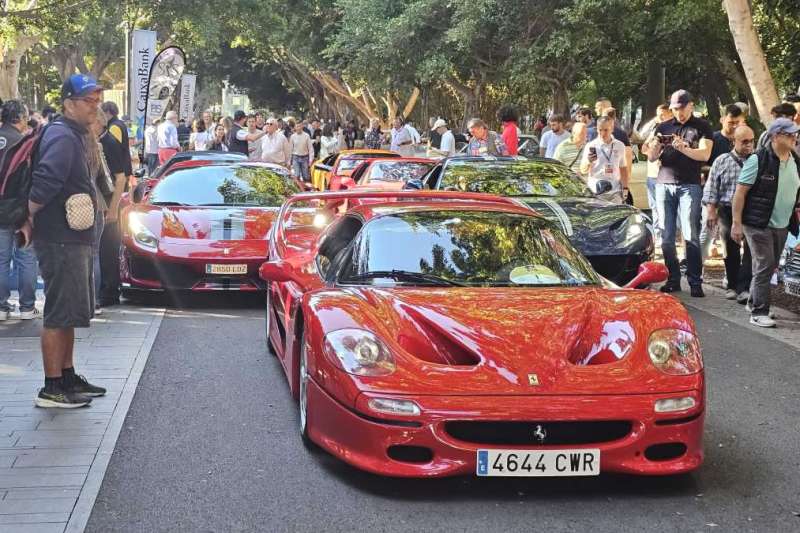 Supercars take centre stage at the 23rd Tenerife Classic Car Rally 