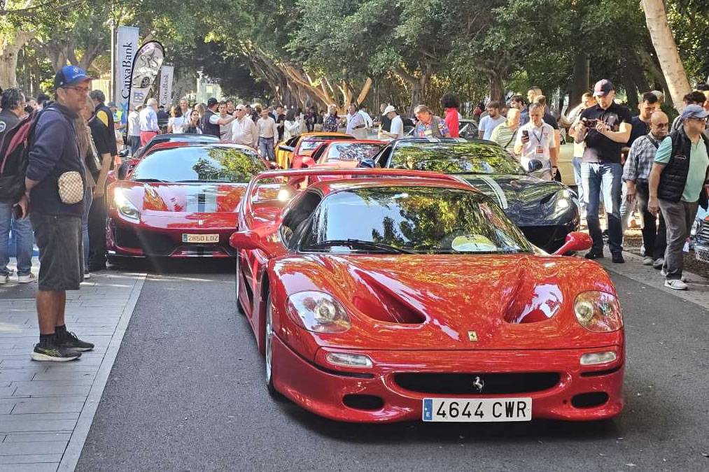 Supercars take centre stage at the 23rd Tenerife Classic Car Rally 