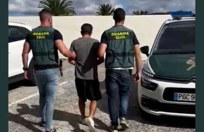 Man arrested for 20 hotel and apartment robberies in Playa Blanca