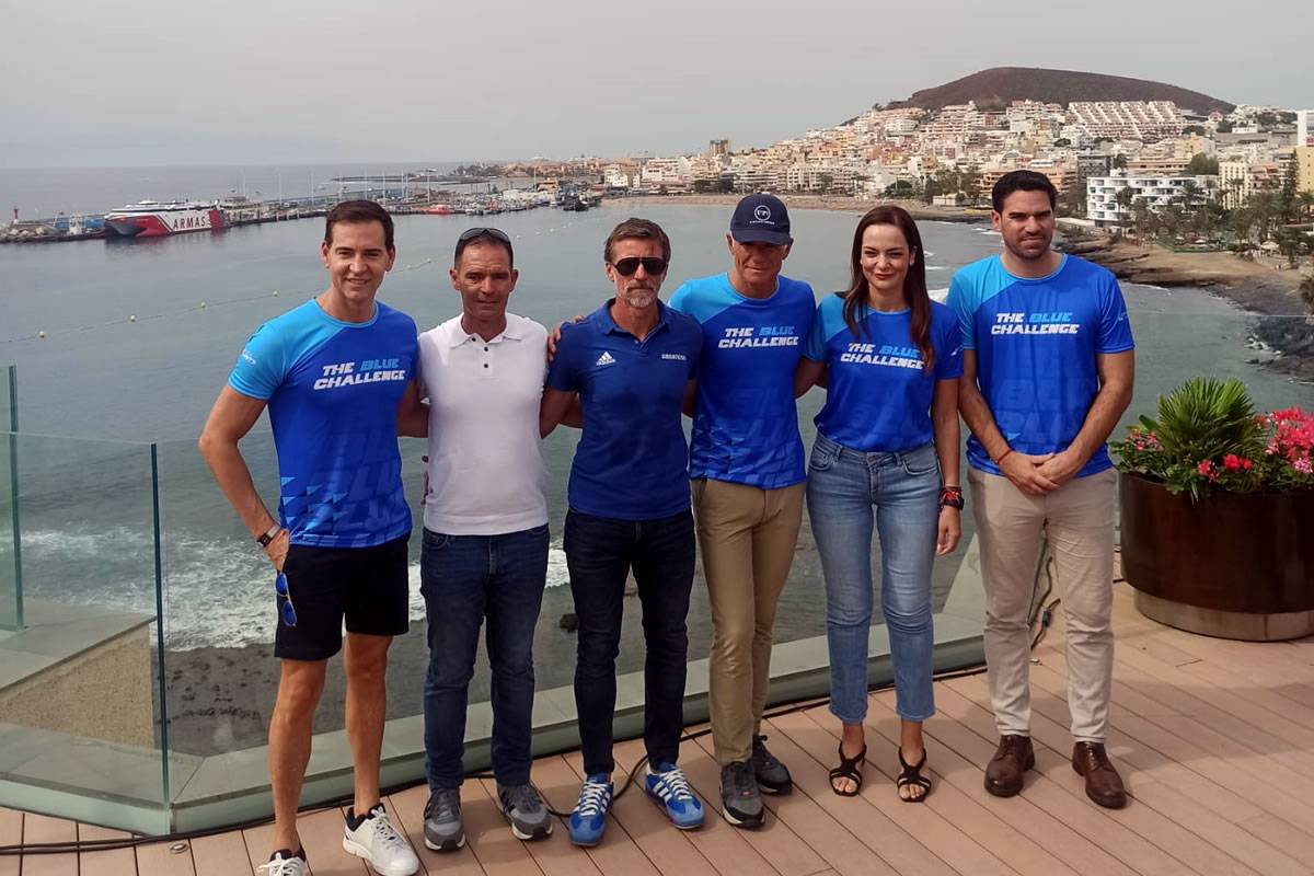 Participants are all set for the inaugural ‘Blue Challenge’ swimming race in Arona