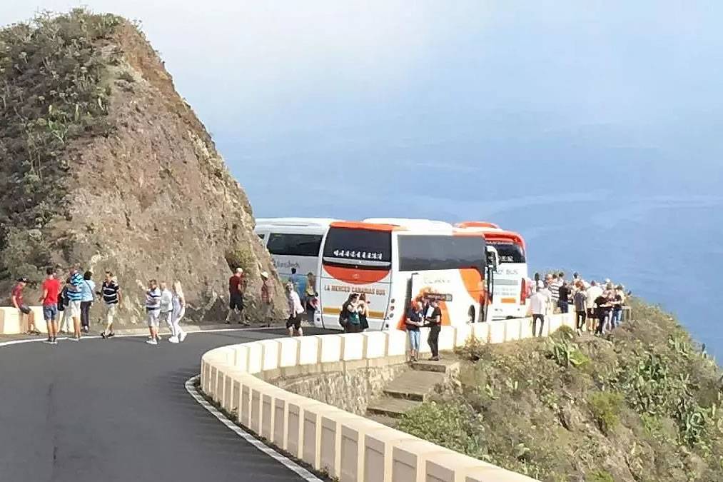 Tourist buses banned from a main Rural Park in Tenerife from January 2025 