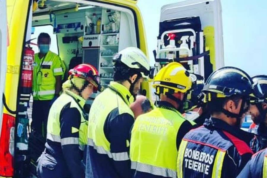 Paraglider in critical condition after accident in Costa Adeje
