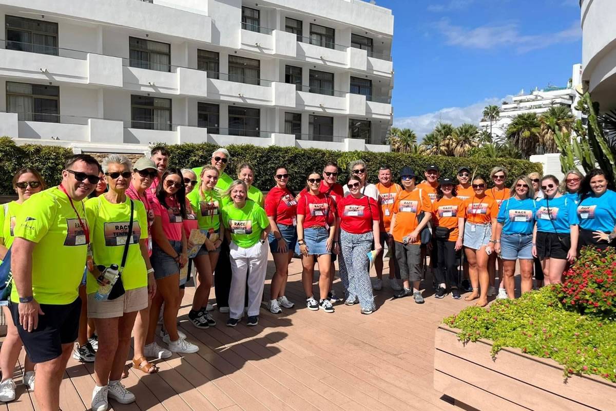 'Race Across Tenerife' team building event starts at the Spring Hotel Vulcano