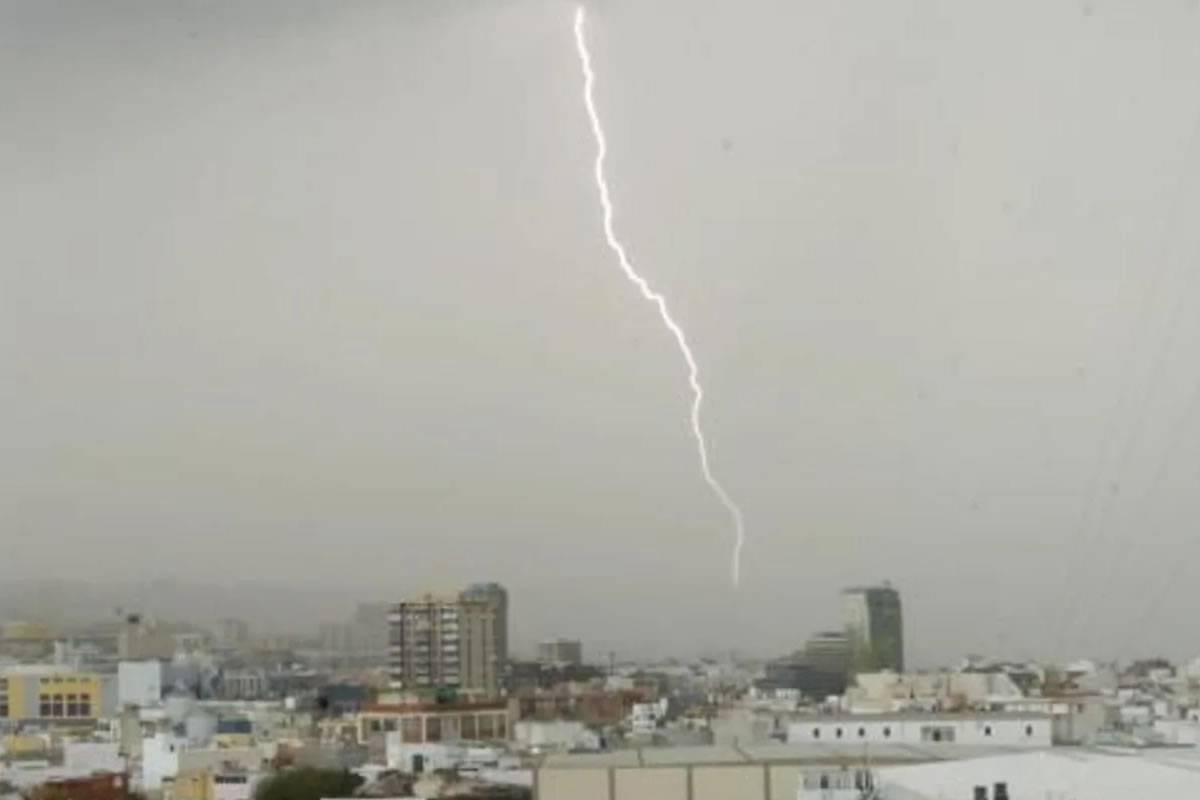 AEMET issues storm warnings for the Canary Islands: 