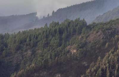 Warm air mass bringing haze and temperatures of 30°C activates alert for forest fires