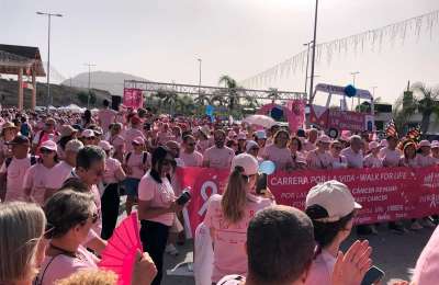 Thousands unite for the Walk for Life in the South of Tenerife
