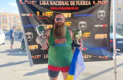 Tenerife strongman El Vikingo triumphs in the final round of Liga Nacional de Fuerza