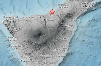 Earthquake of 3.3 magnitude felt in 14 municipalities of Tenerife