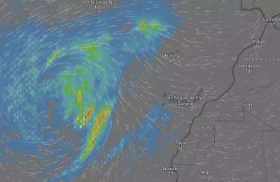 Government raises alert situation to “high-risk” as Storm Dorothea hits the Canary Islands