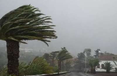 Mondays weather: Strong winds and high temperatures persist in the Canary Islands