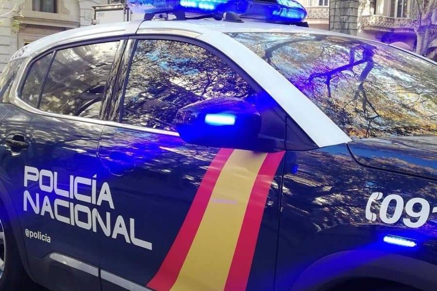 Two men arrested for armed robberies with a machete in Costa Adeje 