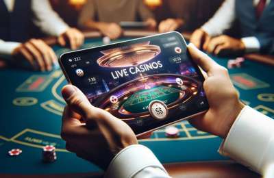 Where can I play live casino games online in the UK