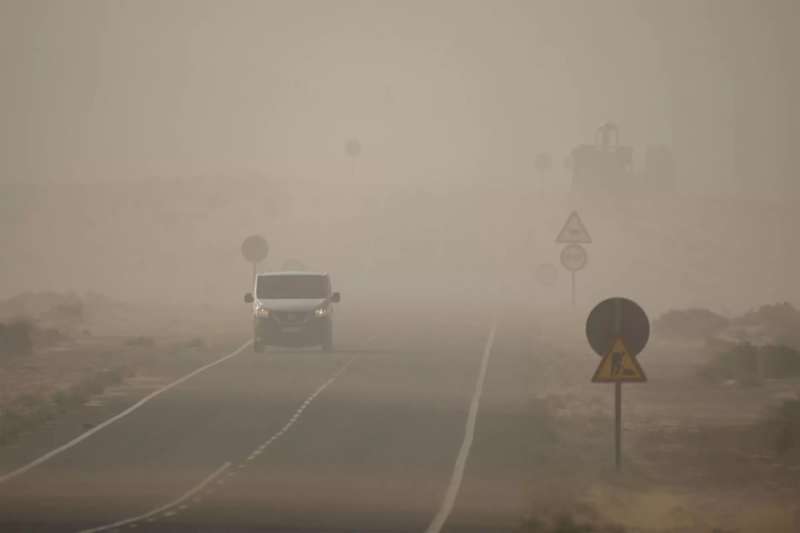 Air quality is “extremely unfavourable” in the Canary Islands due to a supercalima