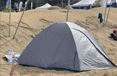 Concerns over amount of unauthorised camping at Las Canteras beach