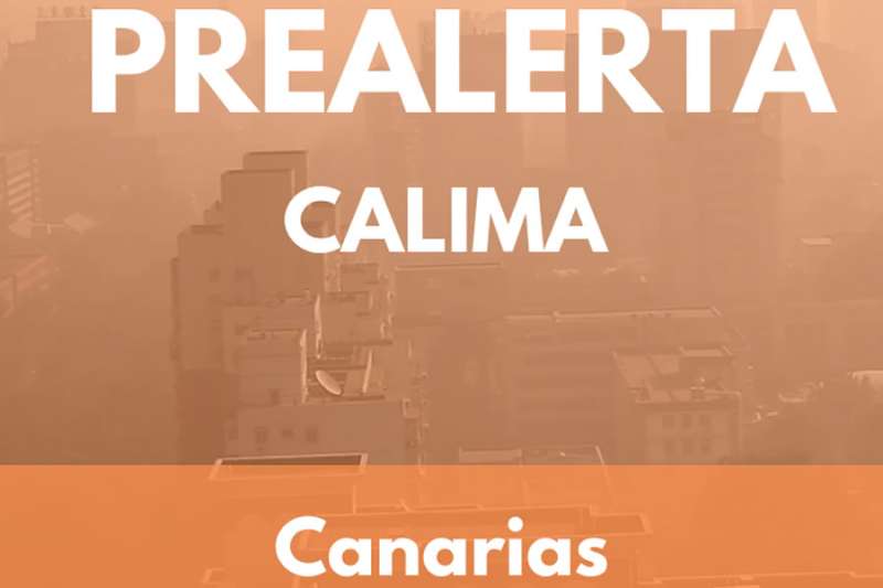 Canary Islands Government issues pre-alert for calima