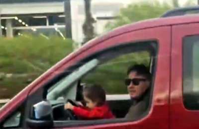 Shocking video of child steering car on motorway in Gran Canaria goes viral