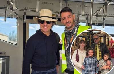 Tom Cruise and Jeff Goldblum spotted celebrating the festive season in the Canary Islands