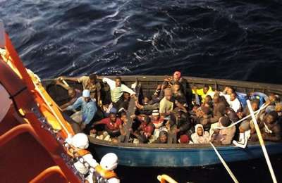 Woman gives birth on migrant boat enroute to the Canary Islands