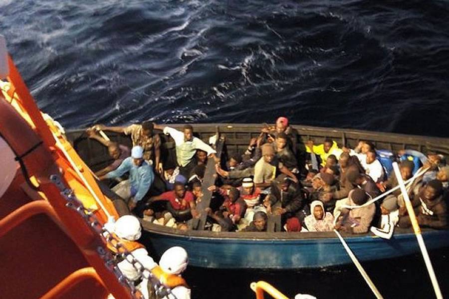 Woman gives birth on migrant boat enroute to the Canary Islands