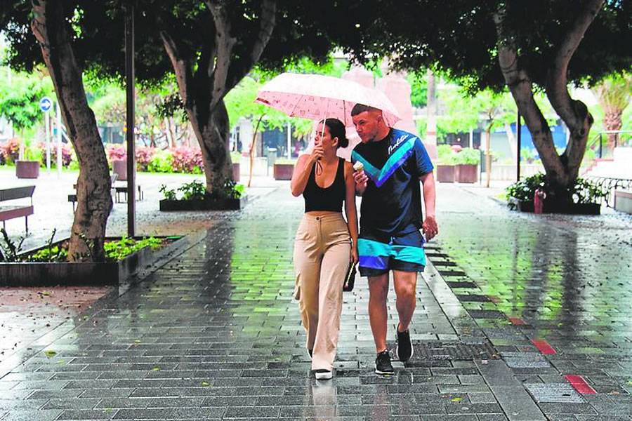 Rainfall levels in the Canary Islands below average since October