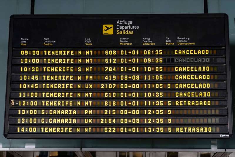 Operational disruptions cause delays at Tenerife North Airport