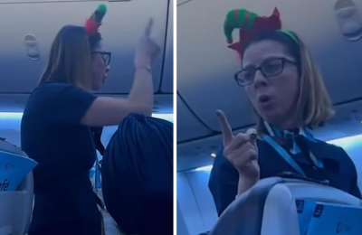 TUI flight attendant applauded by passengers after exploding at 'abusive and racist' travellers