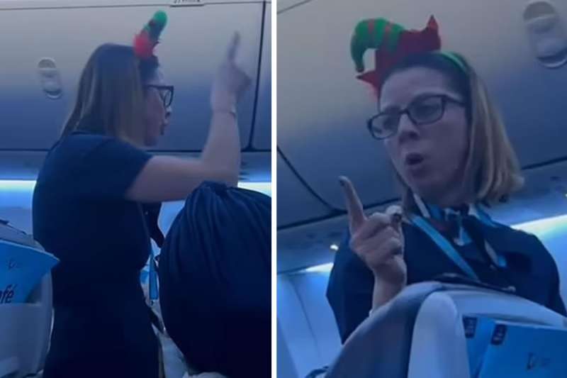 TUI flight attendant applauded by passengers after exploding at 'abusive and racist' travellers